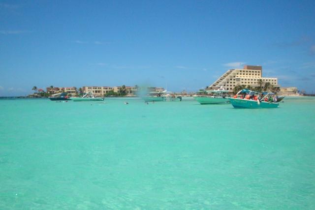 Lunch at Isla Mujeras afer the Whale Shark Snorkel