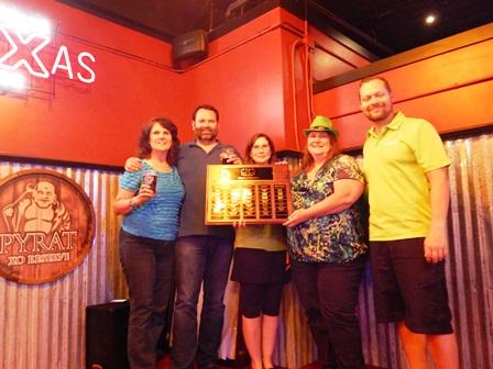 March 2016 - the board with our perpetual plaque