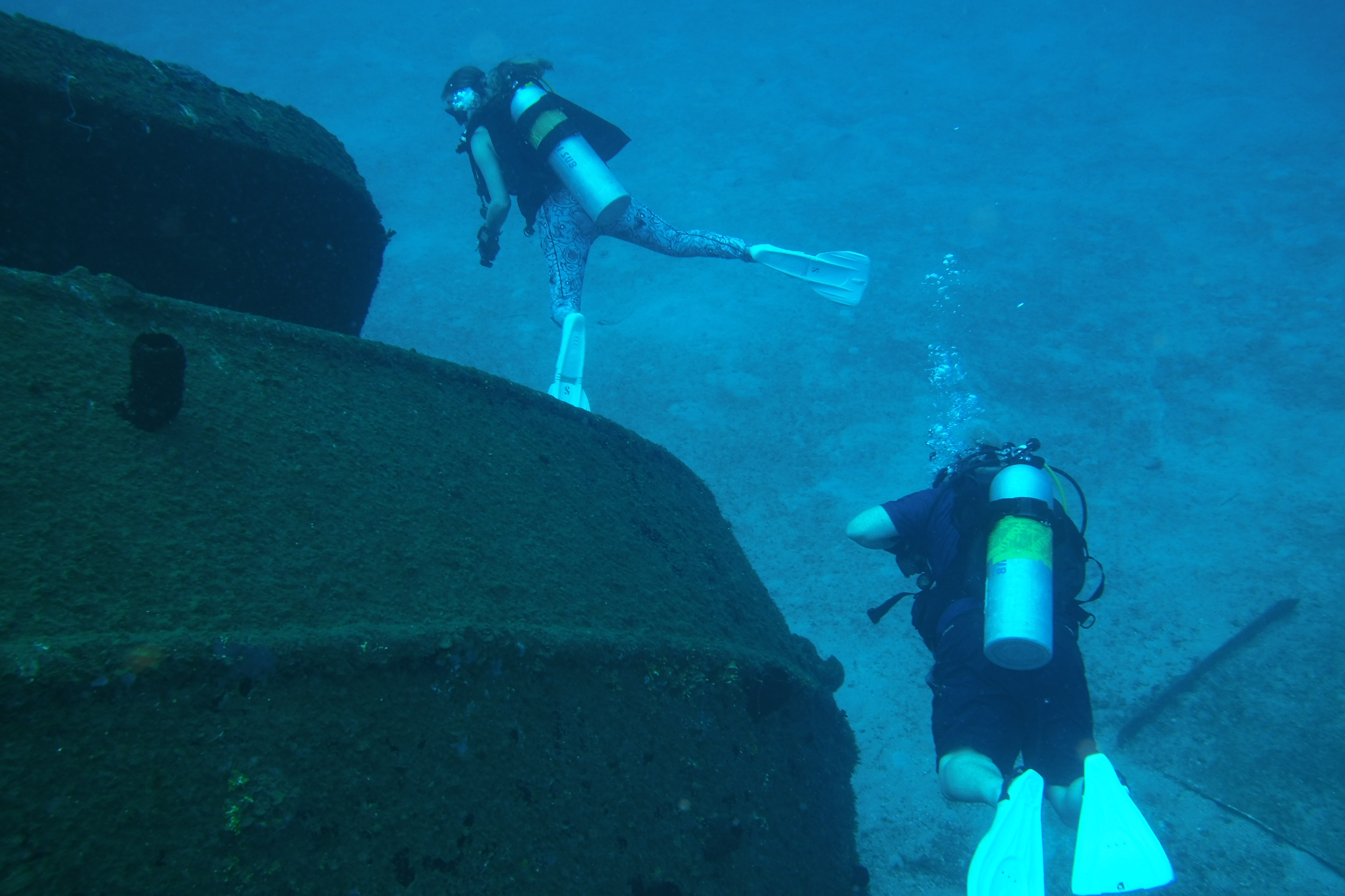 Marci and Todd near the El Aguila.