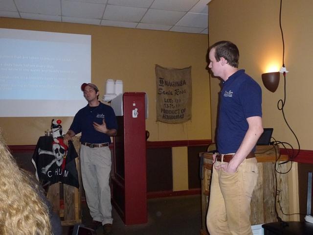 May 2015 - Diving at the Downtown Aquarium