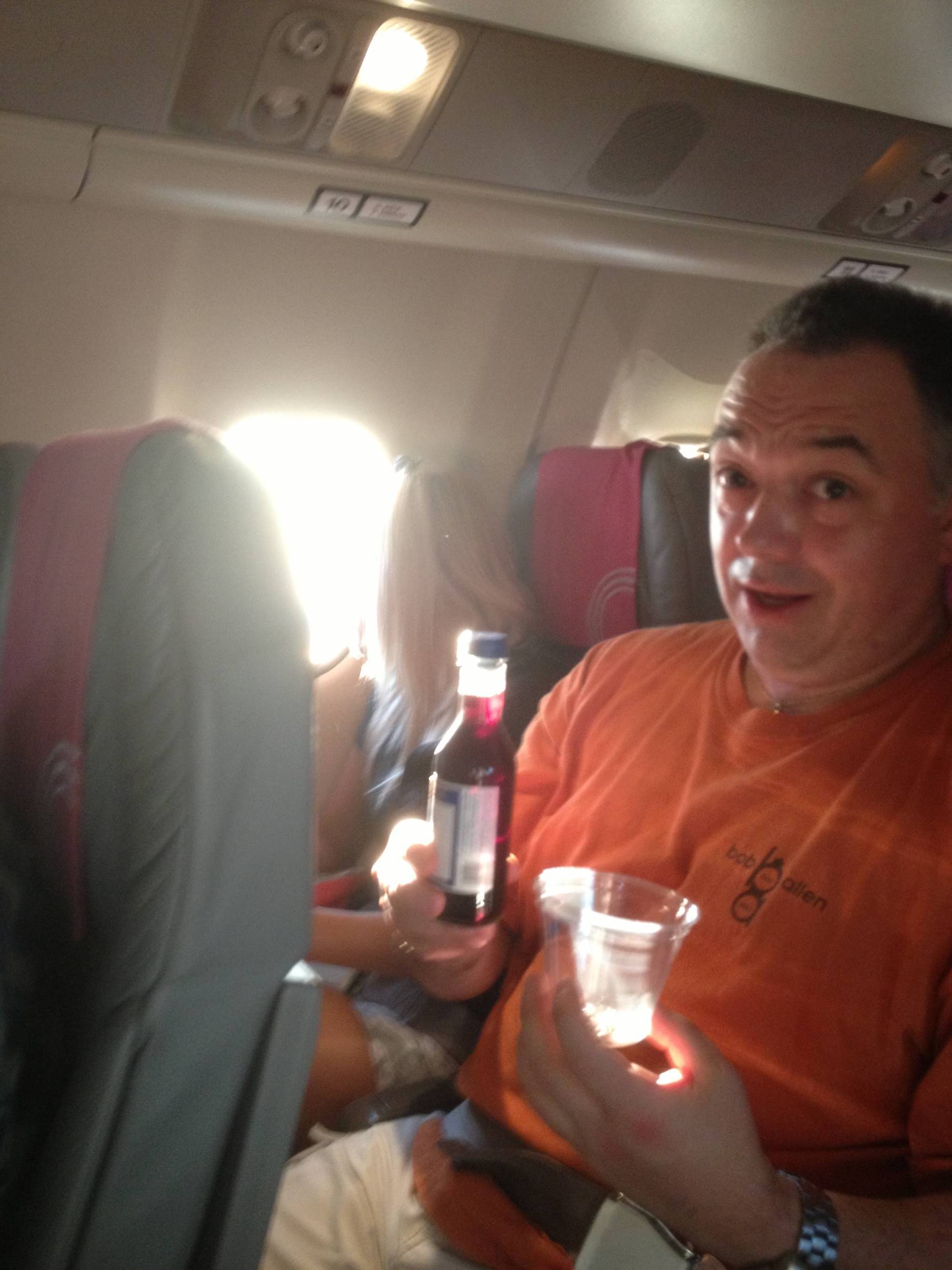 McLot prepares for the puddle jumper