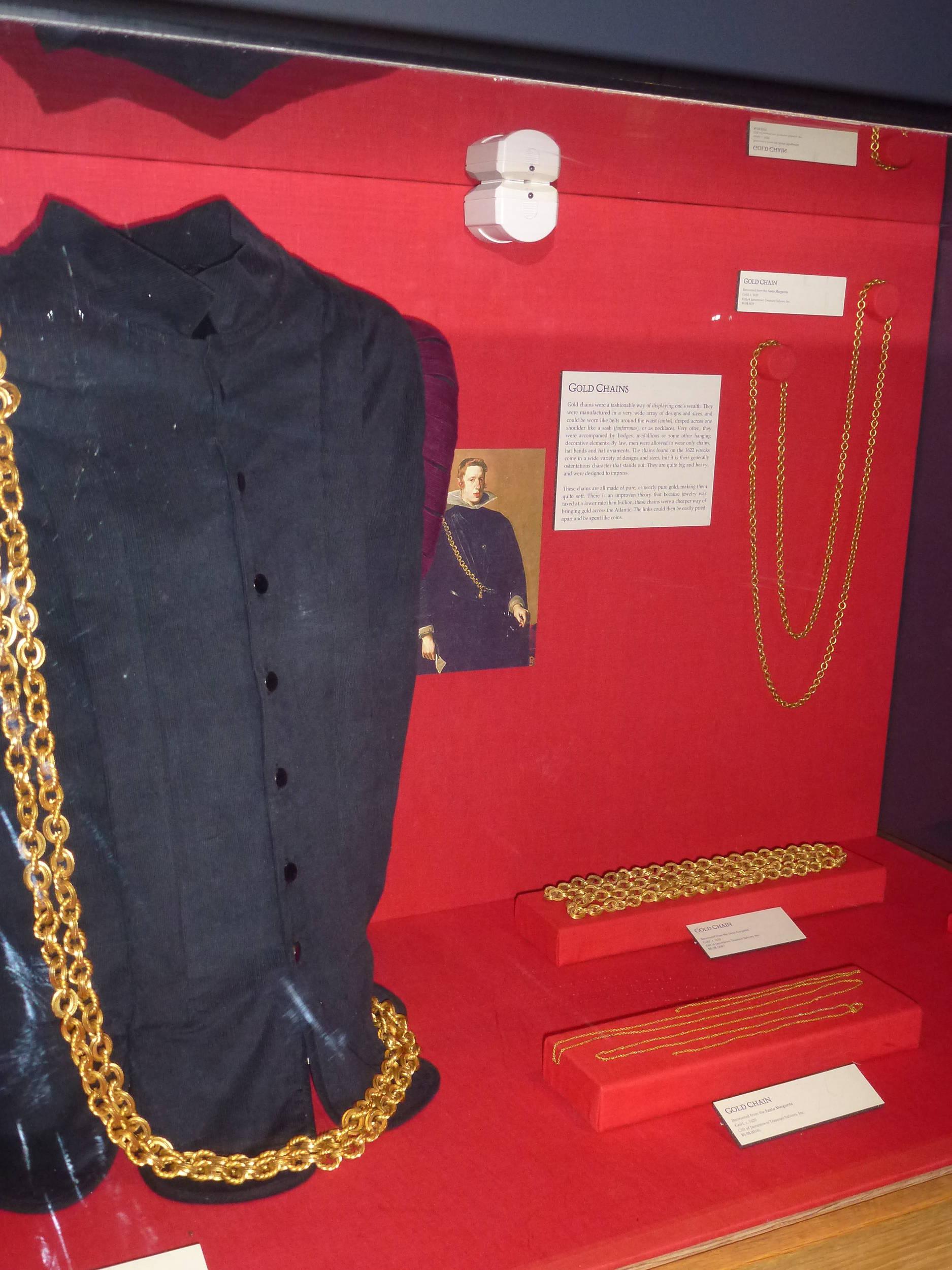 Mel Fisher gold chains