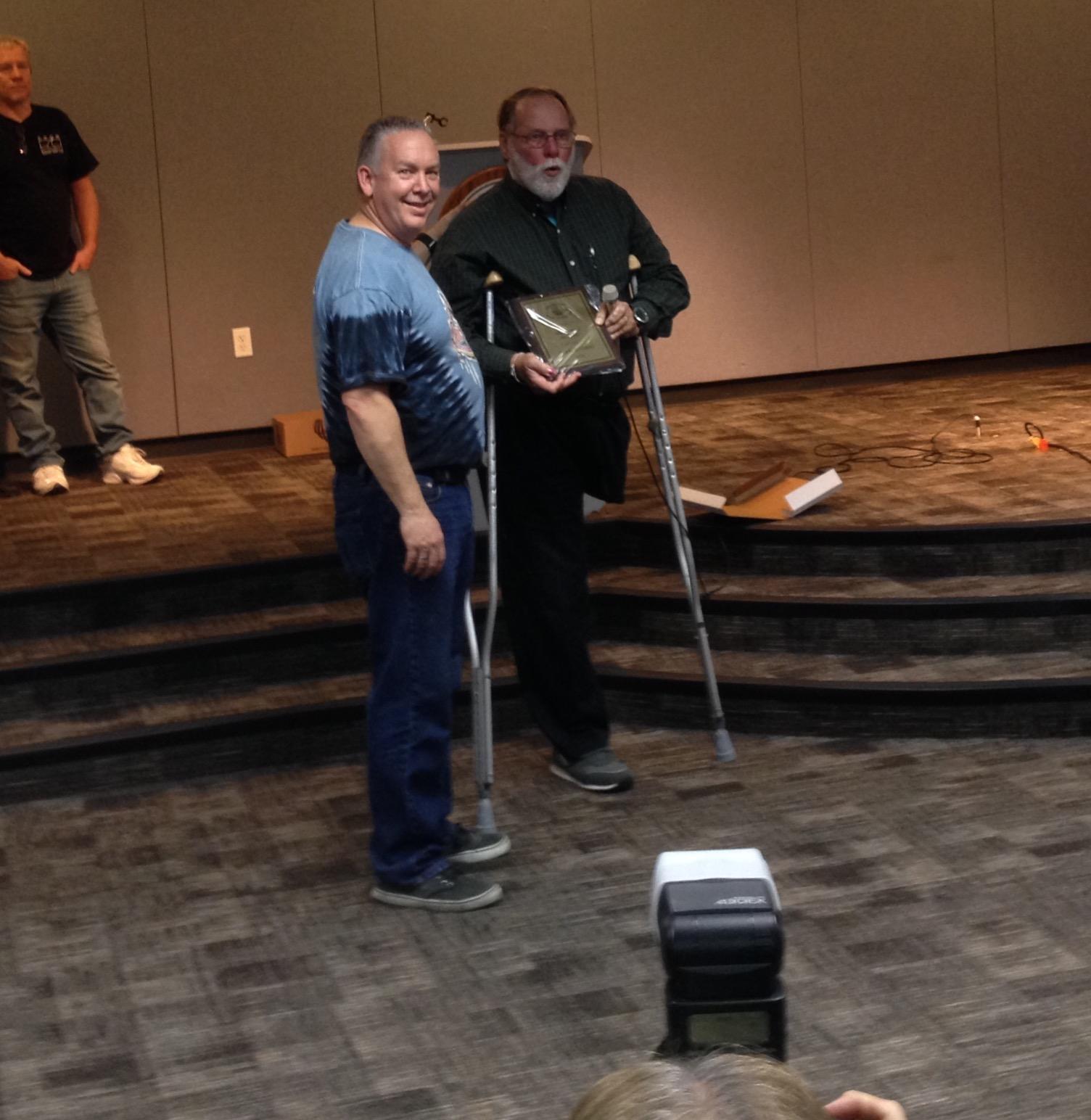 Member of the year, Todd Rushing