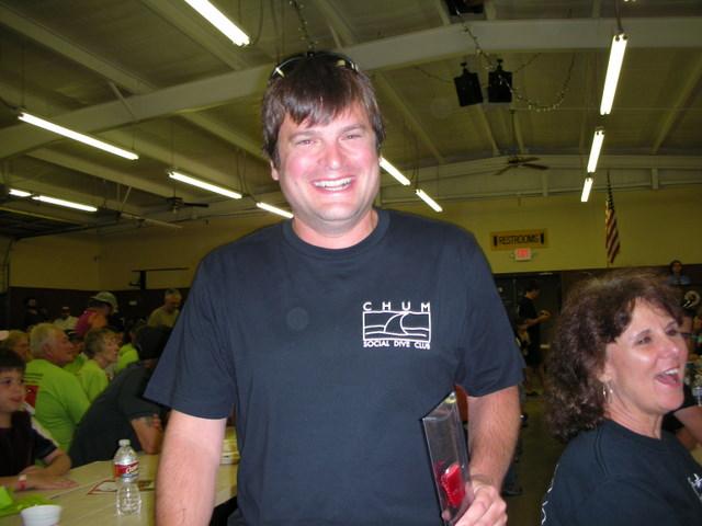 MikeCheck wins a door prize