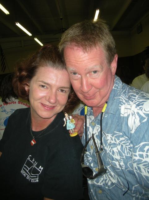 Mr & Mrs Vanessar and a damsel rescued from the river