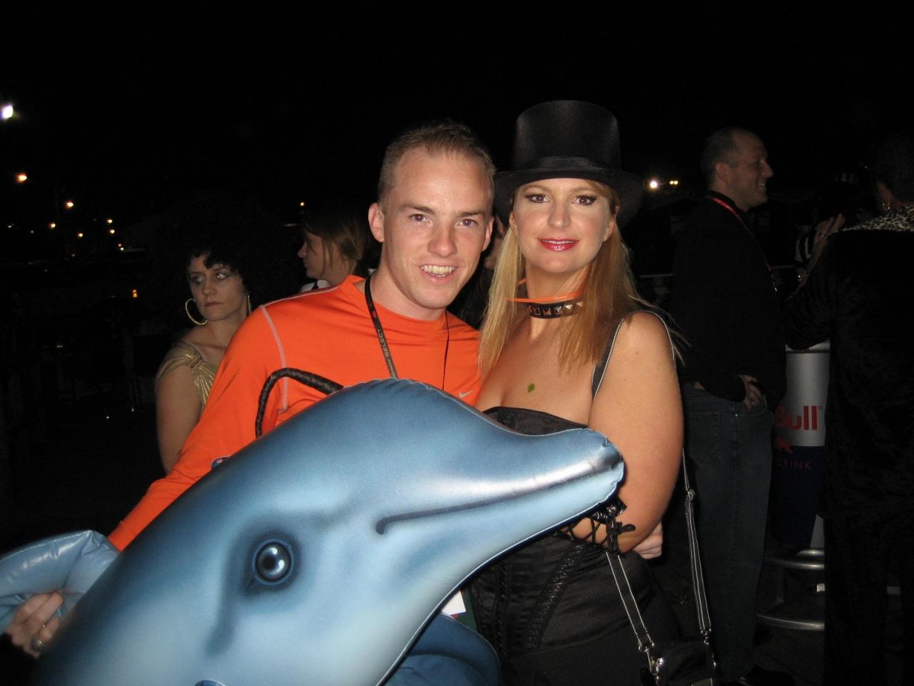 Mystery and Aquaman and the dolphin Named Karen....
