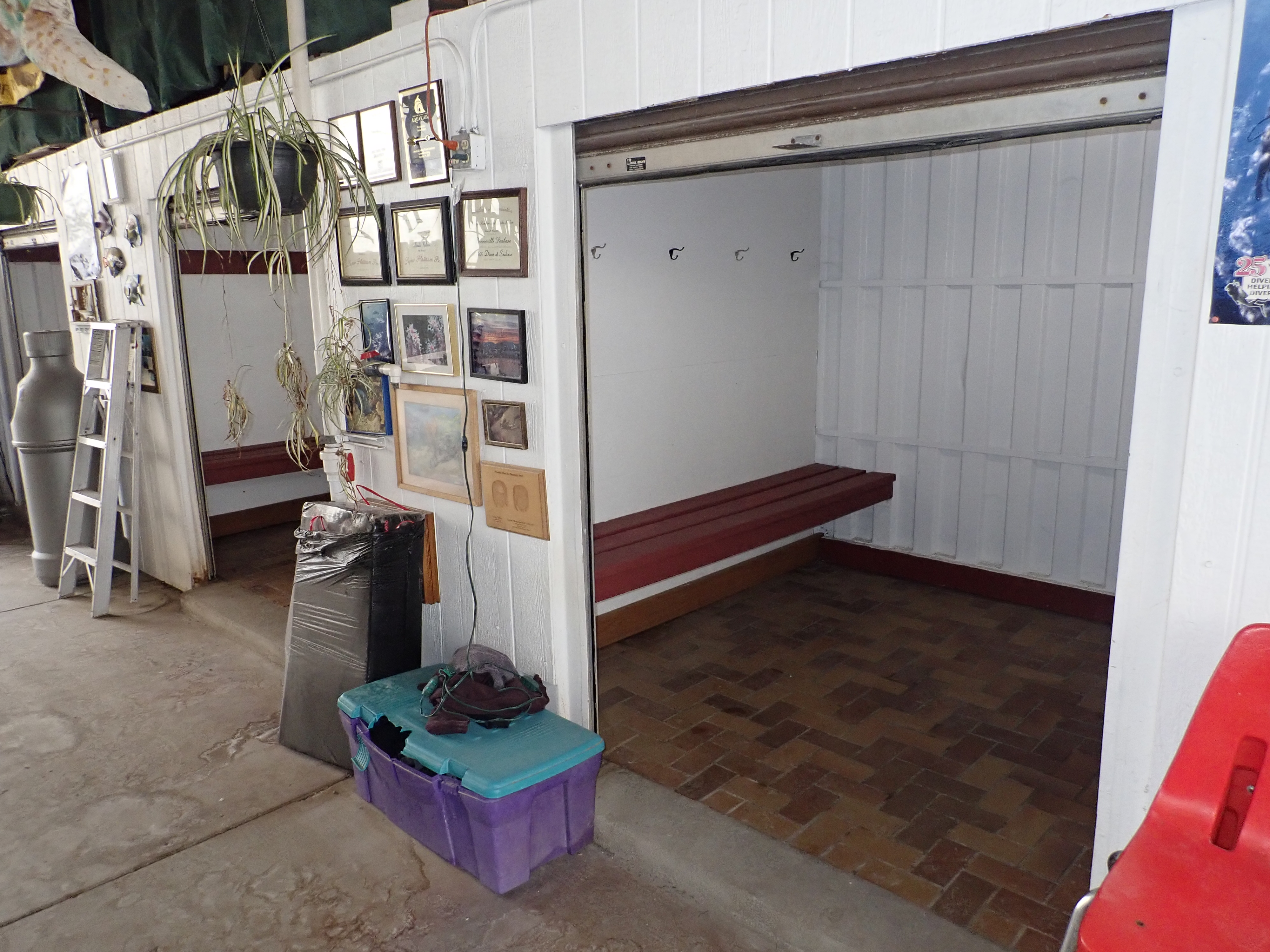 nice changing rooms