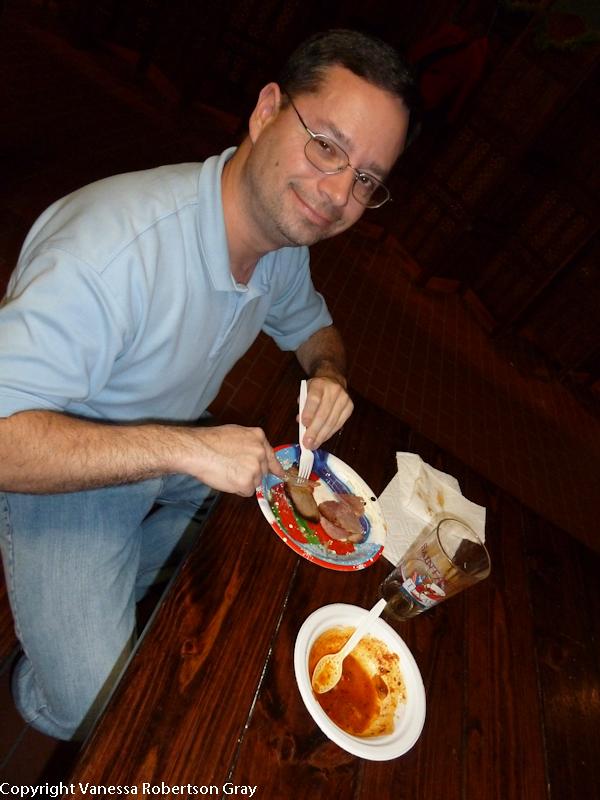 Nudilover enjoying the food