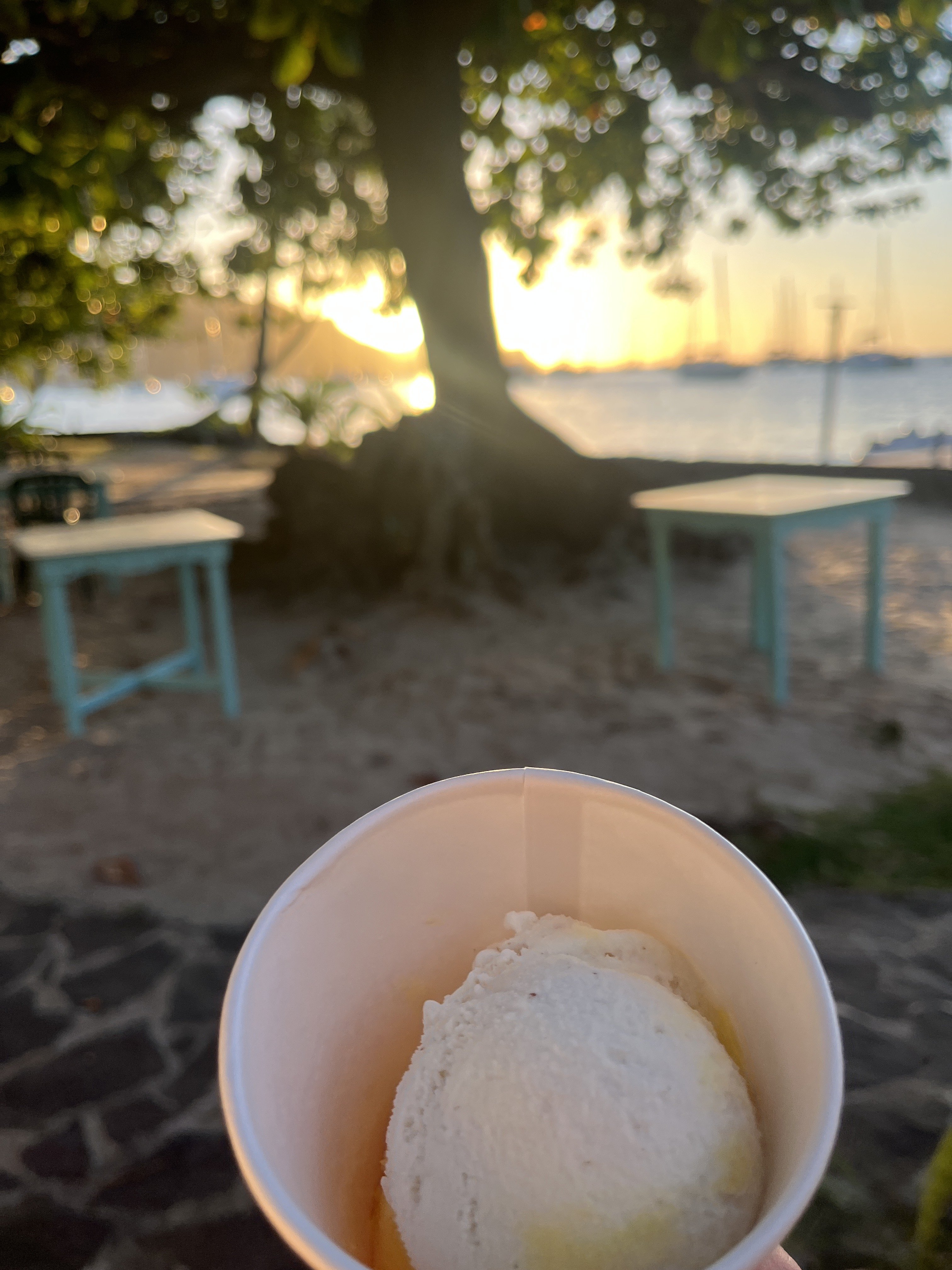 Nutmeg ice cream. Mmmmm