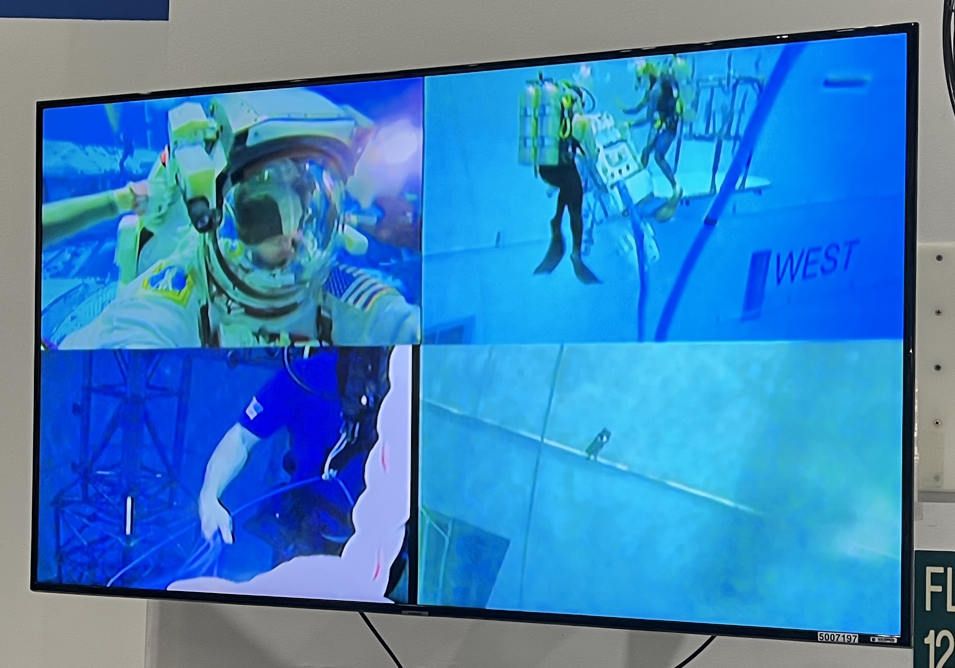 OC divers, CCTV