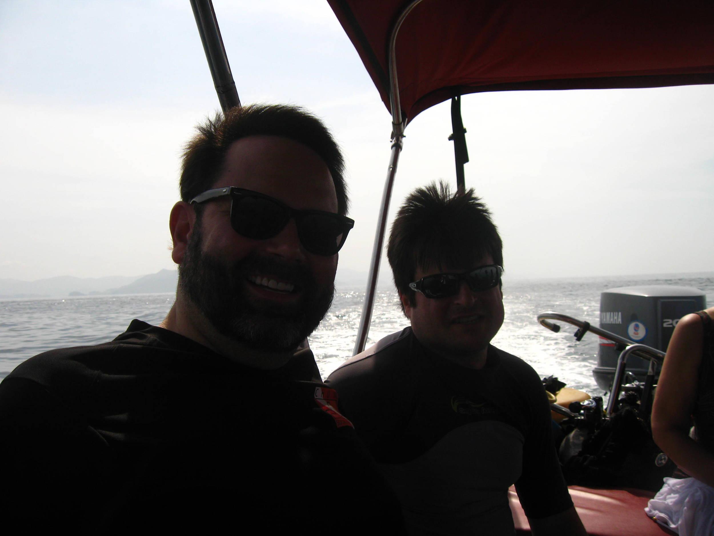 on route to Coiba Island