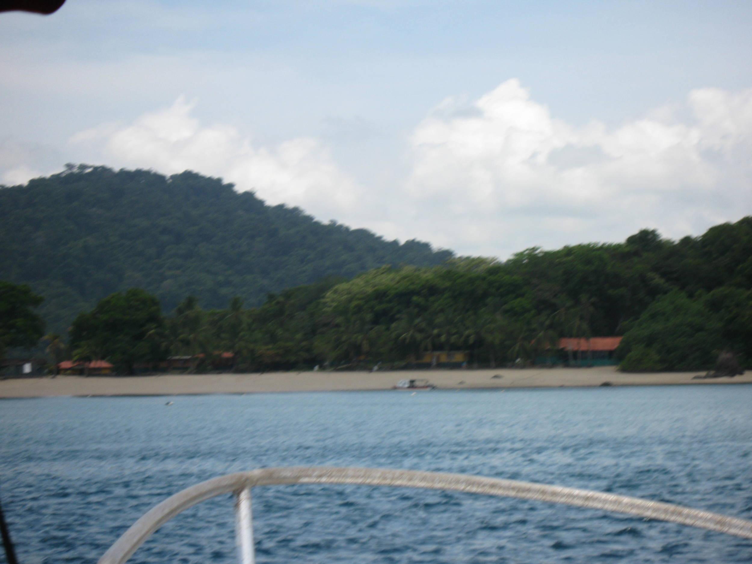 on route to Coiba Island