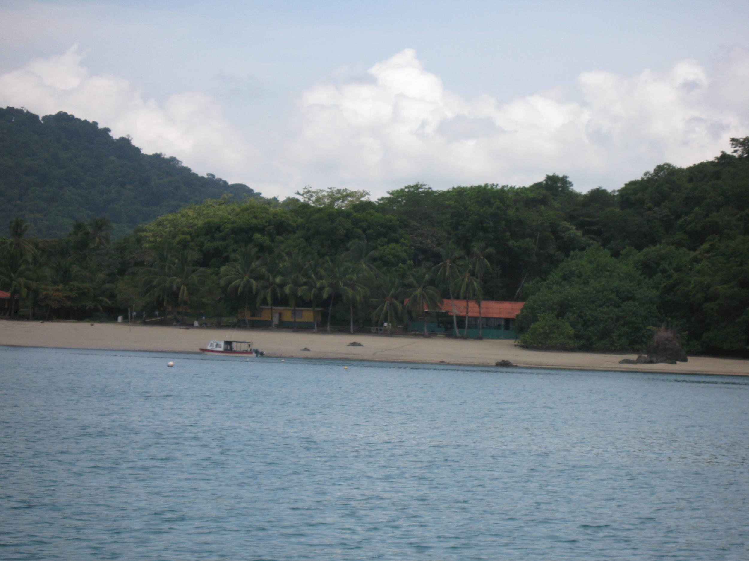 on route to Coiba Island