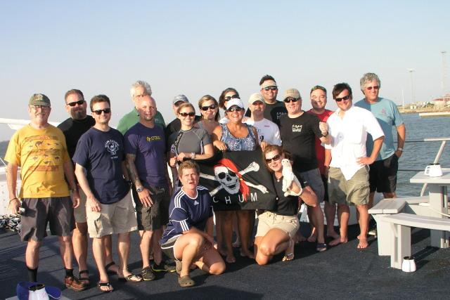 One happy group of CHUMmers, both old and new