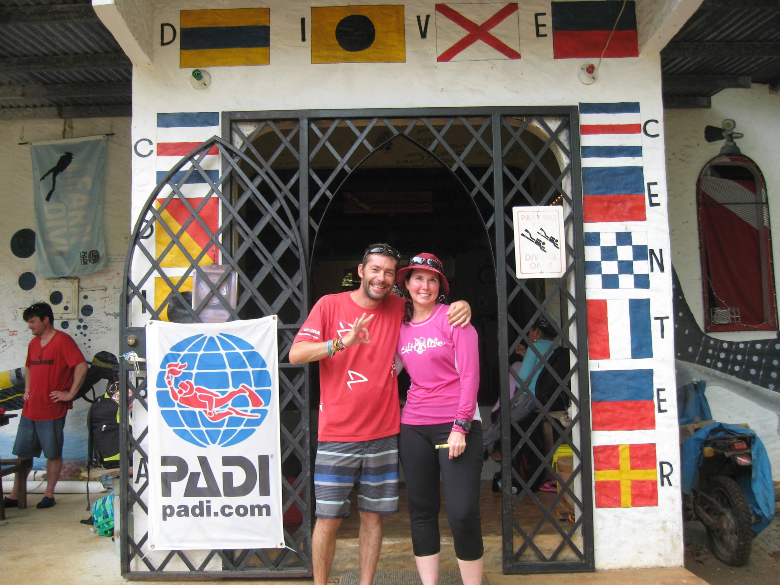 Our Great Panamanian Dive Master, Kevin