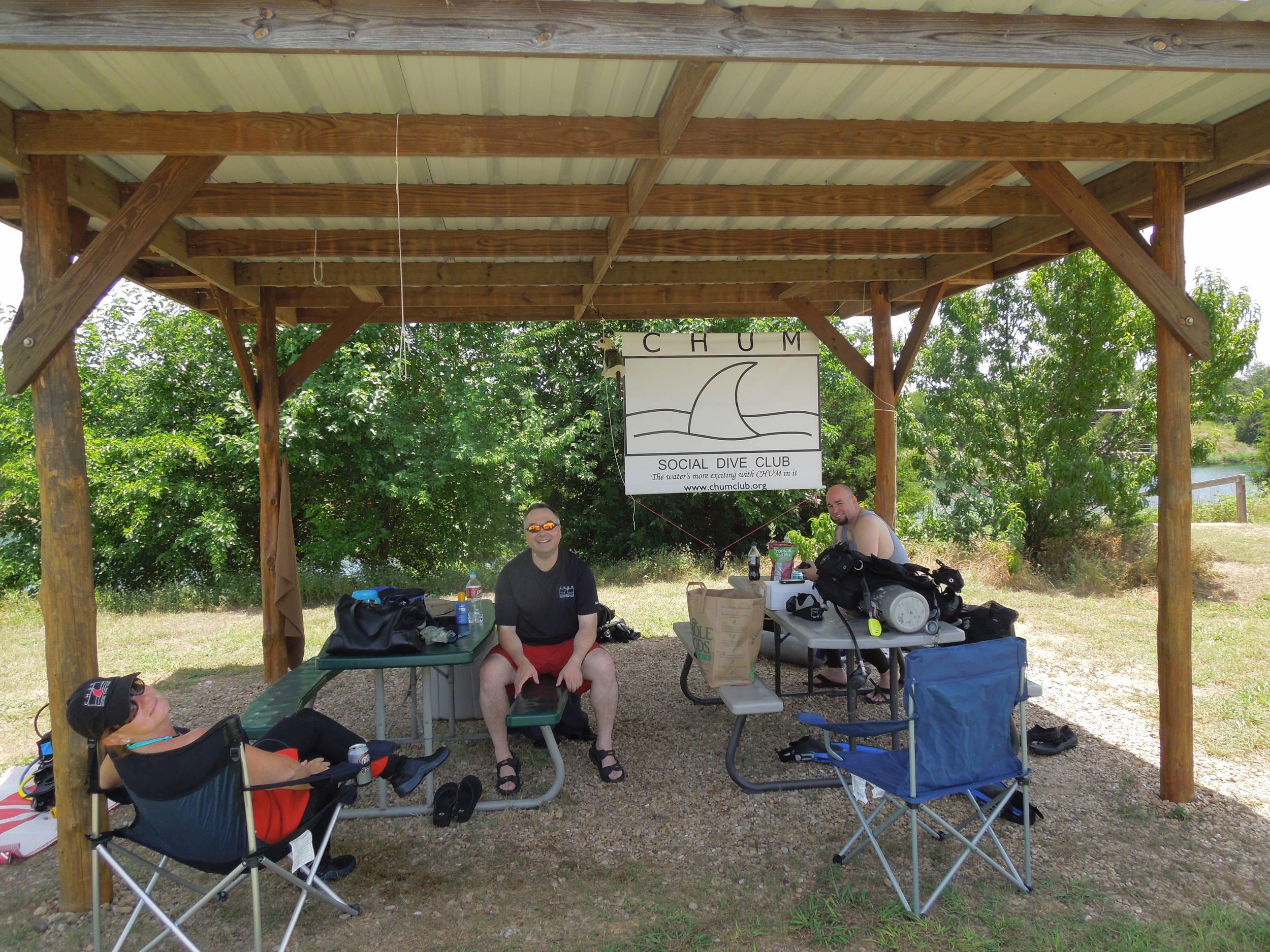 our shelter for the weekend