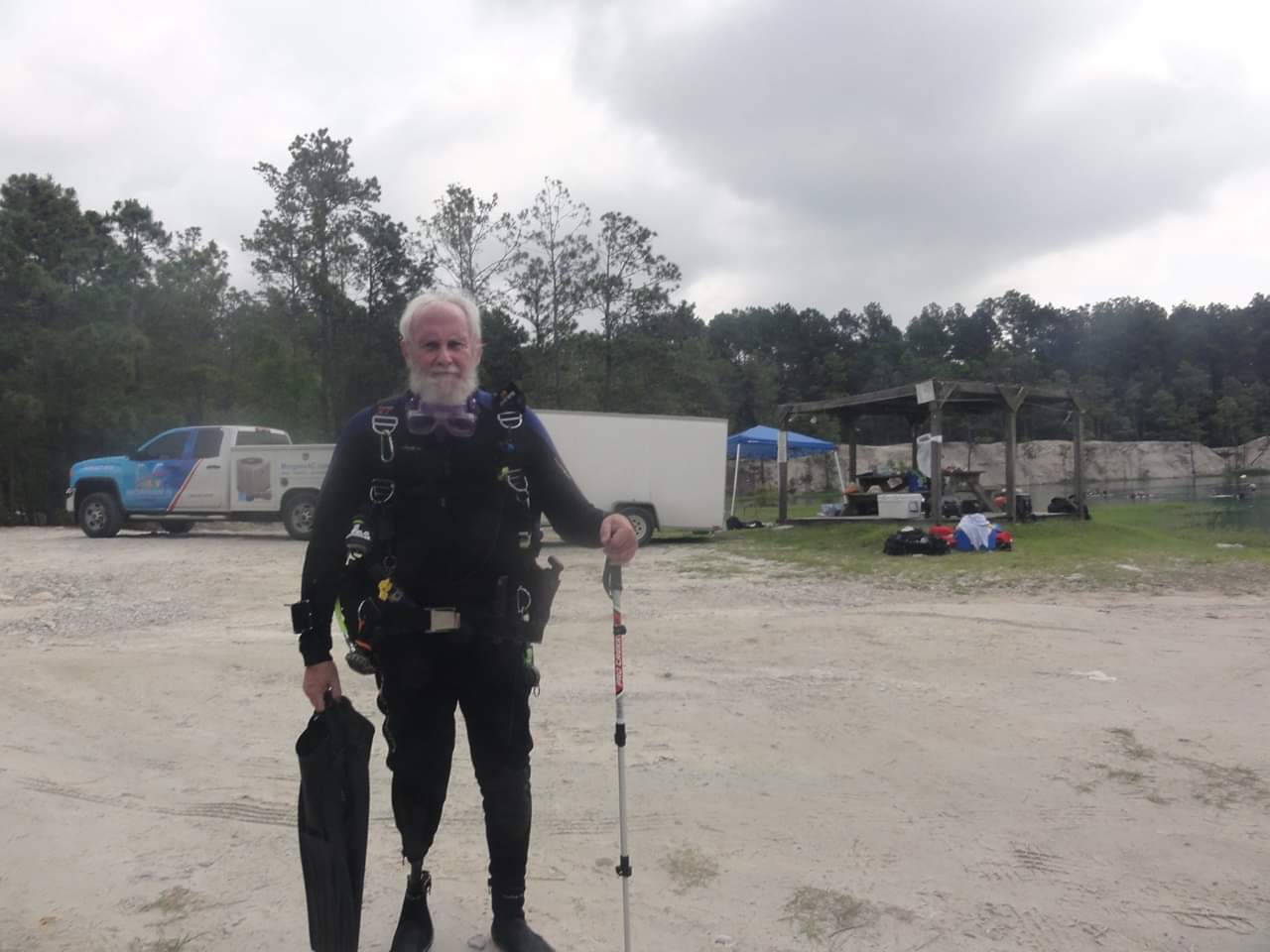 PegLeg geared up and ready to go