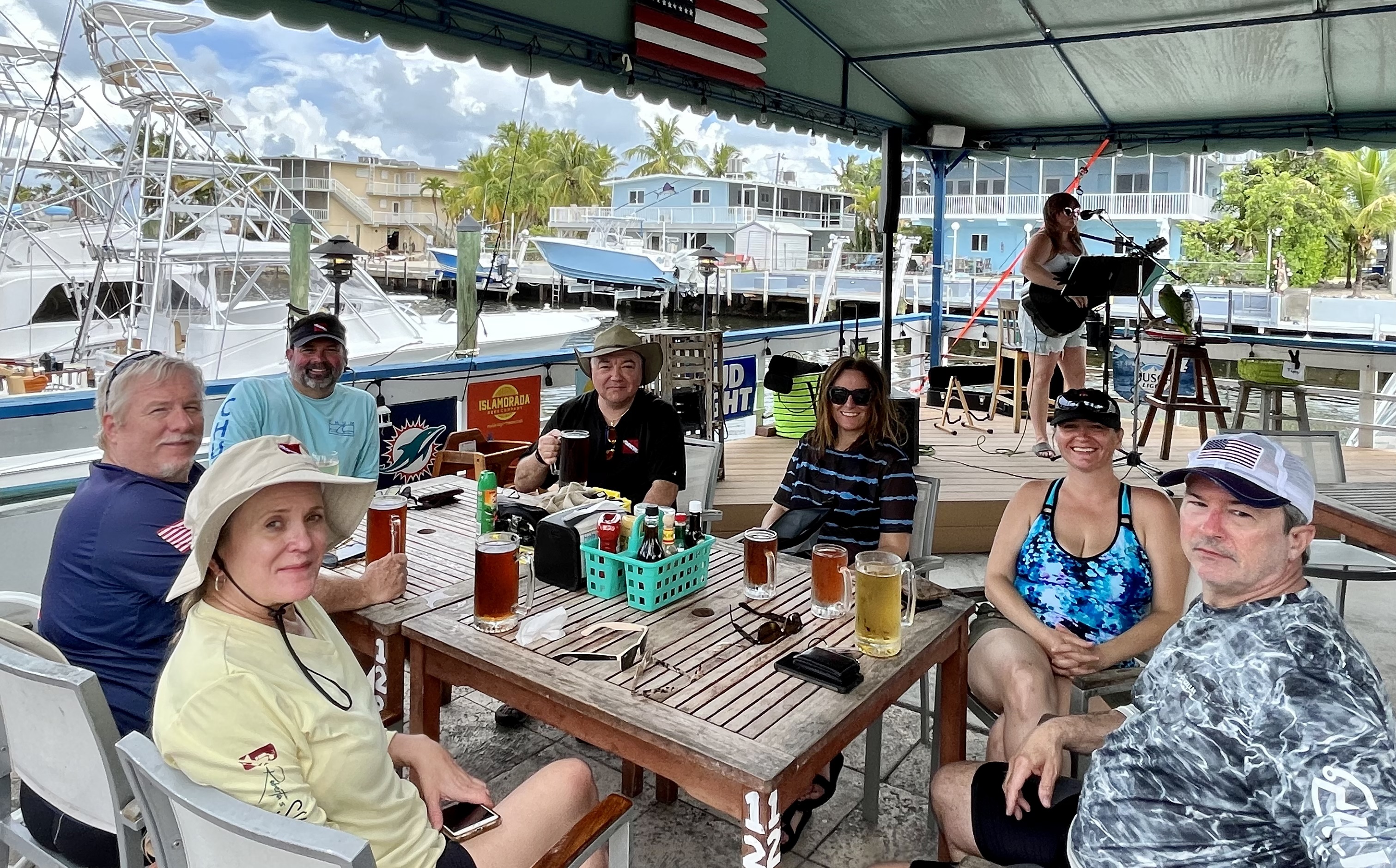 post-dive beverages