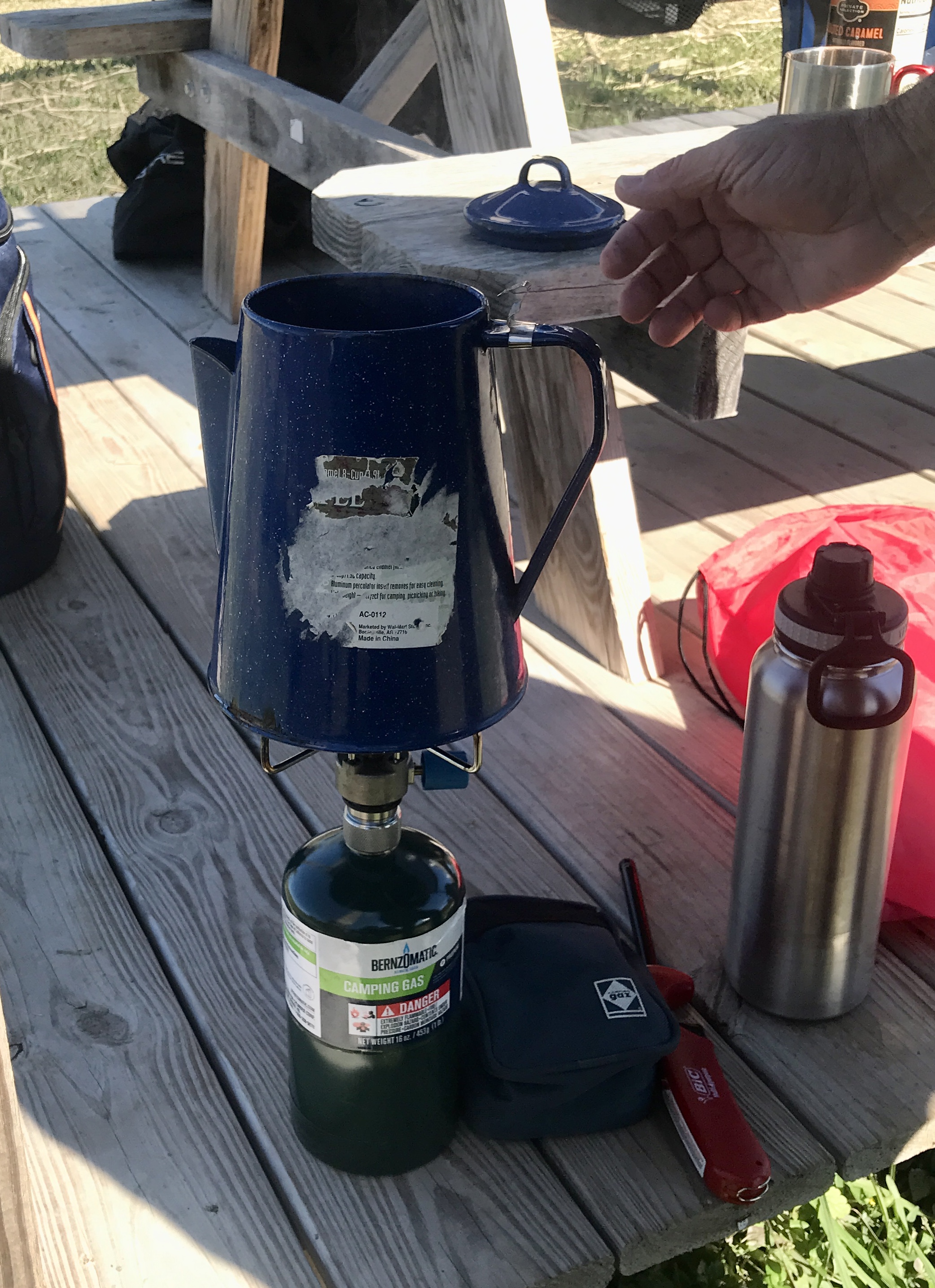 Post-dive cocoa