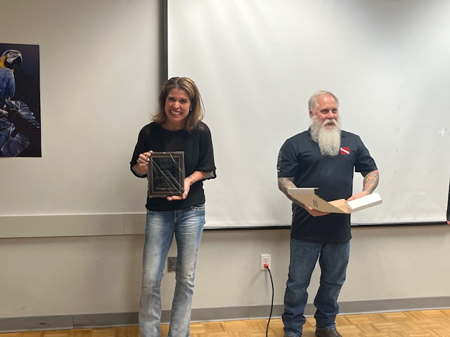 POTY Scuba Chick and Prez