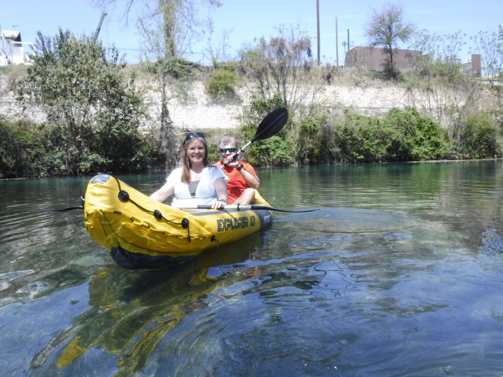 Ready to paddle upstream