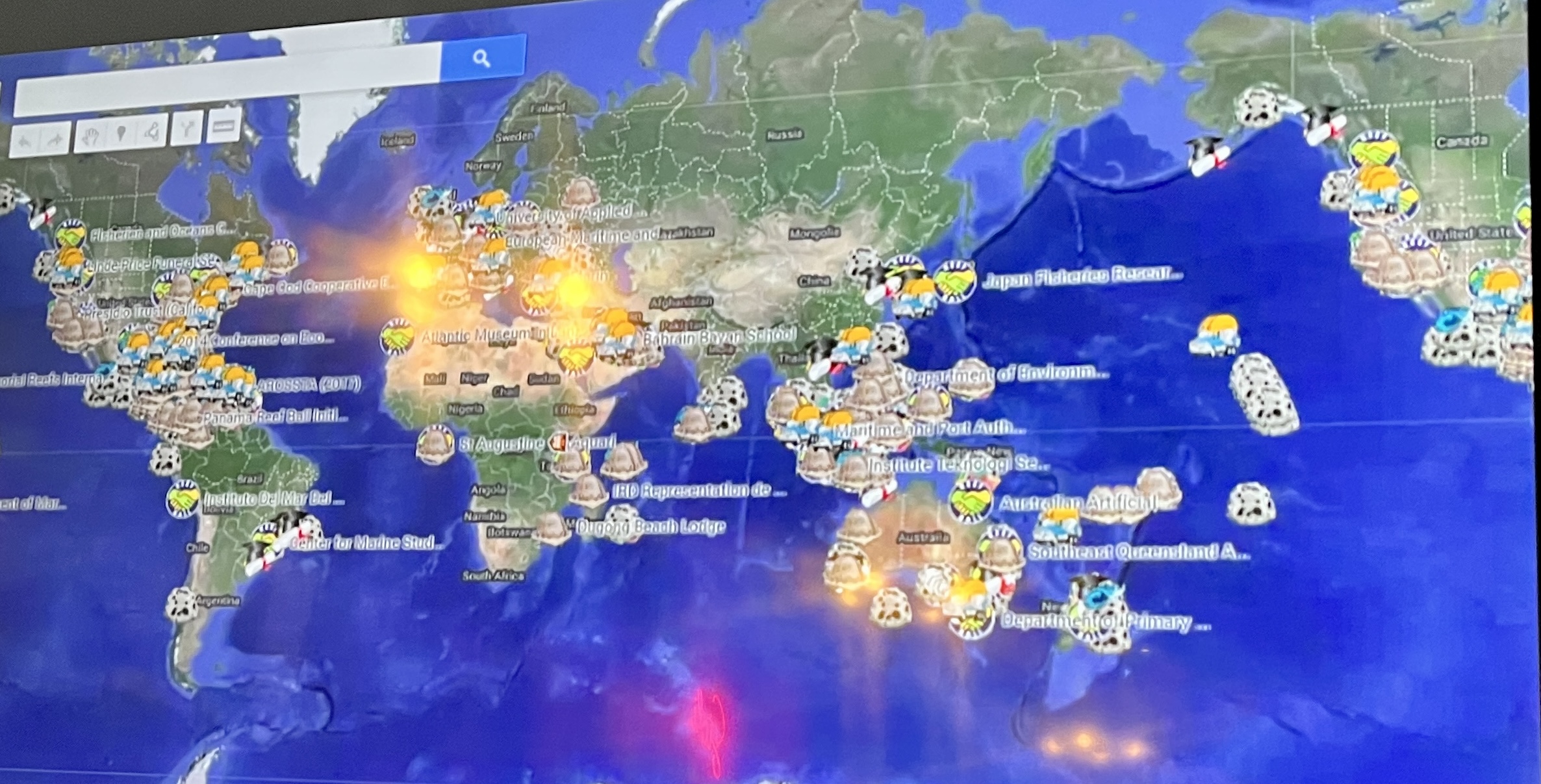 Reef balls around the world