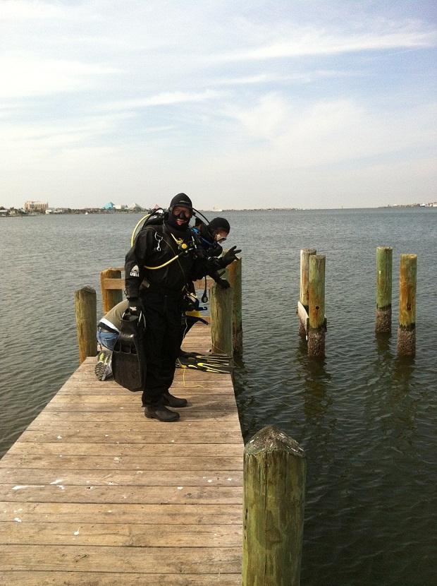 Reefhound and Vanessar geared up