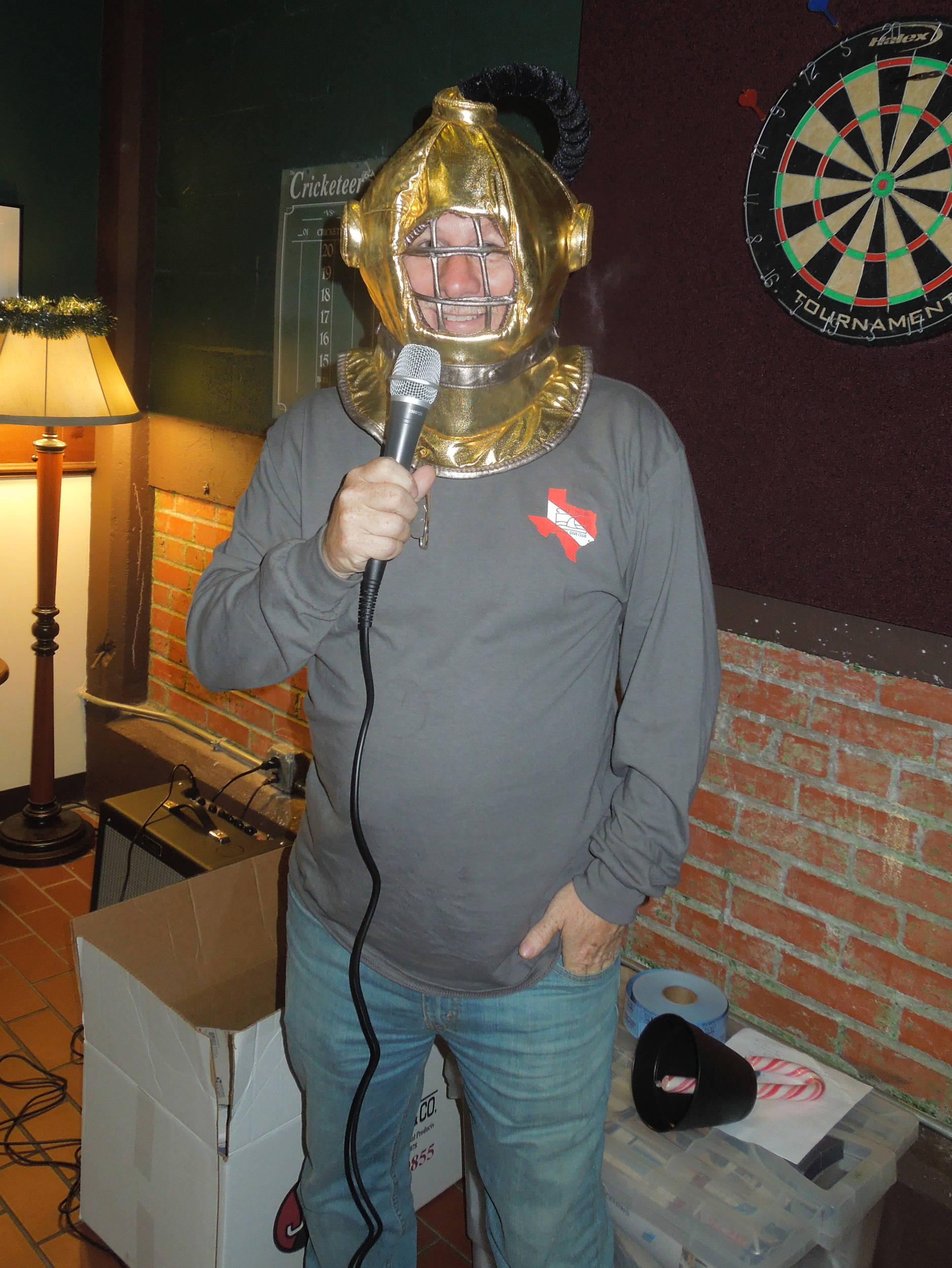 ReefHound getting in the spirit