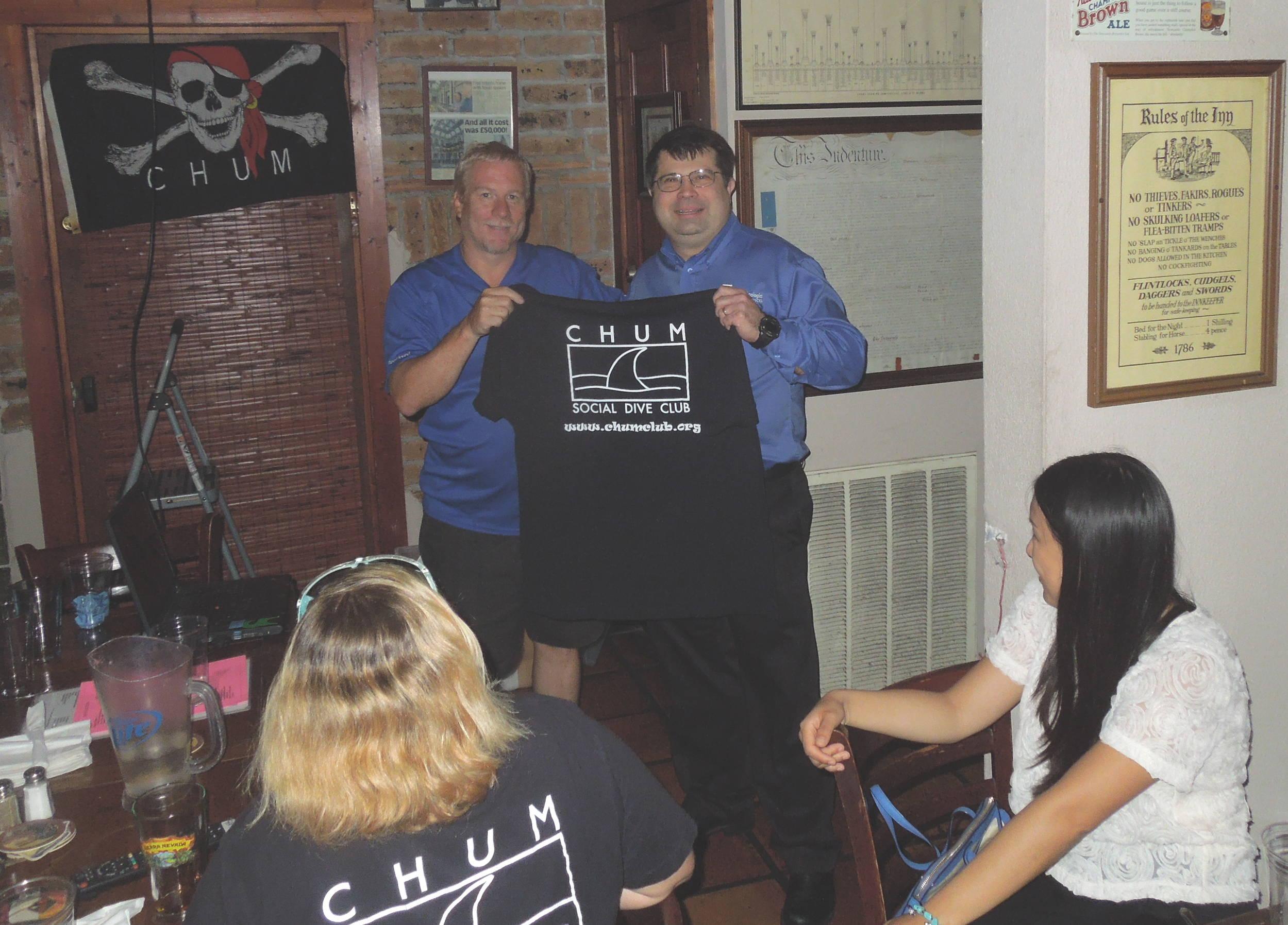 ReefHound thanks our June speaker