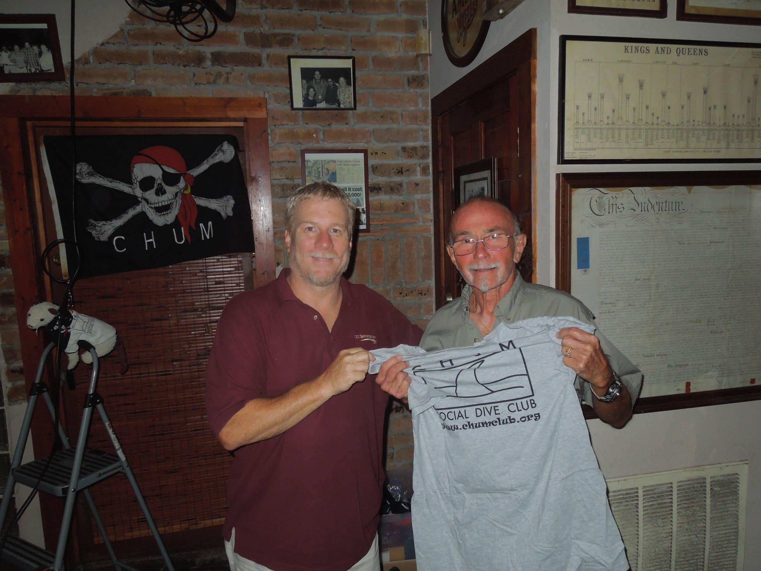 ReefHound thanks our speaker