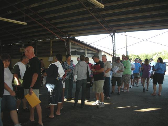 registration line