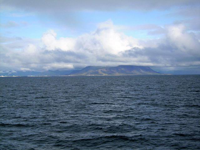 Reykjavik bay Iceland