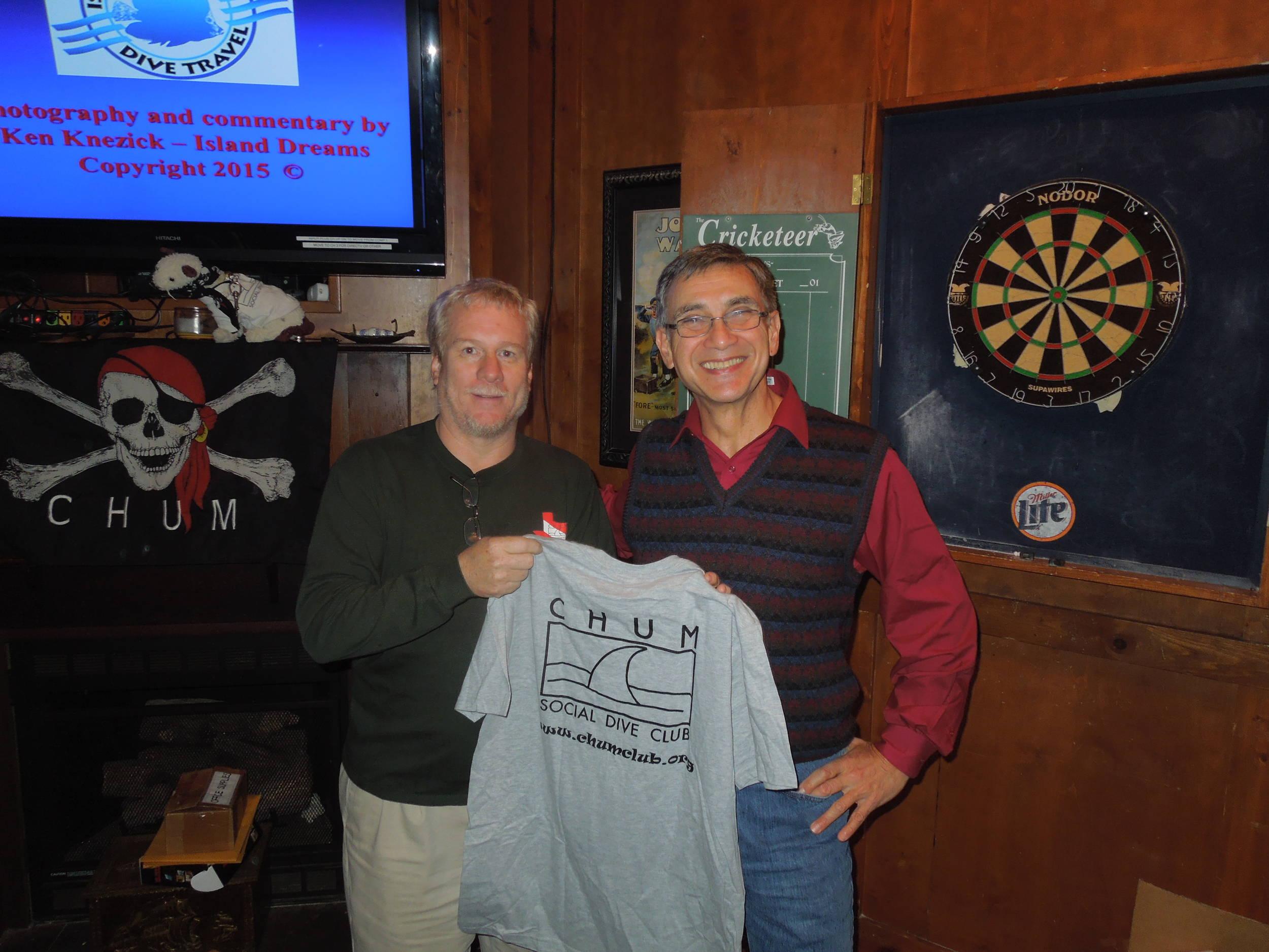 RH thanks our speaker