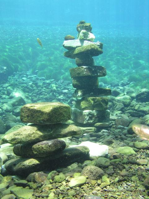 rock art courtesy of swimmers