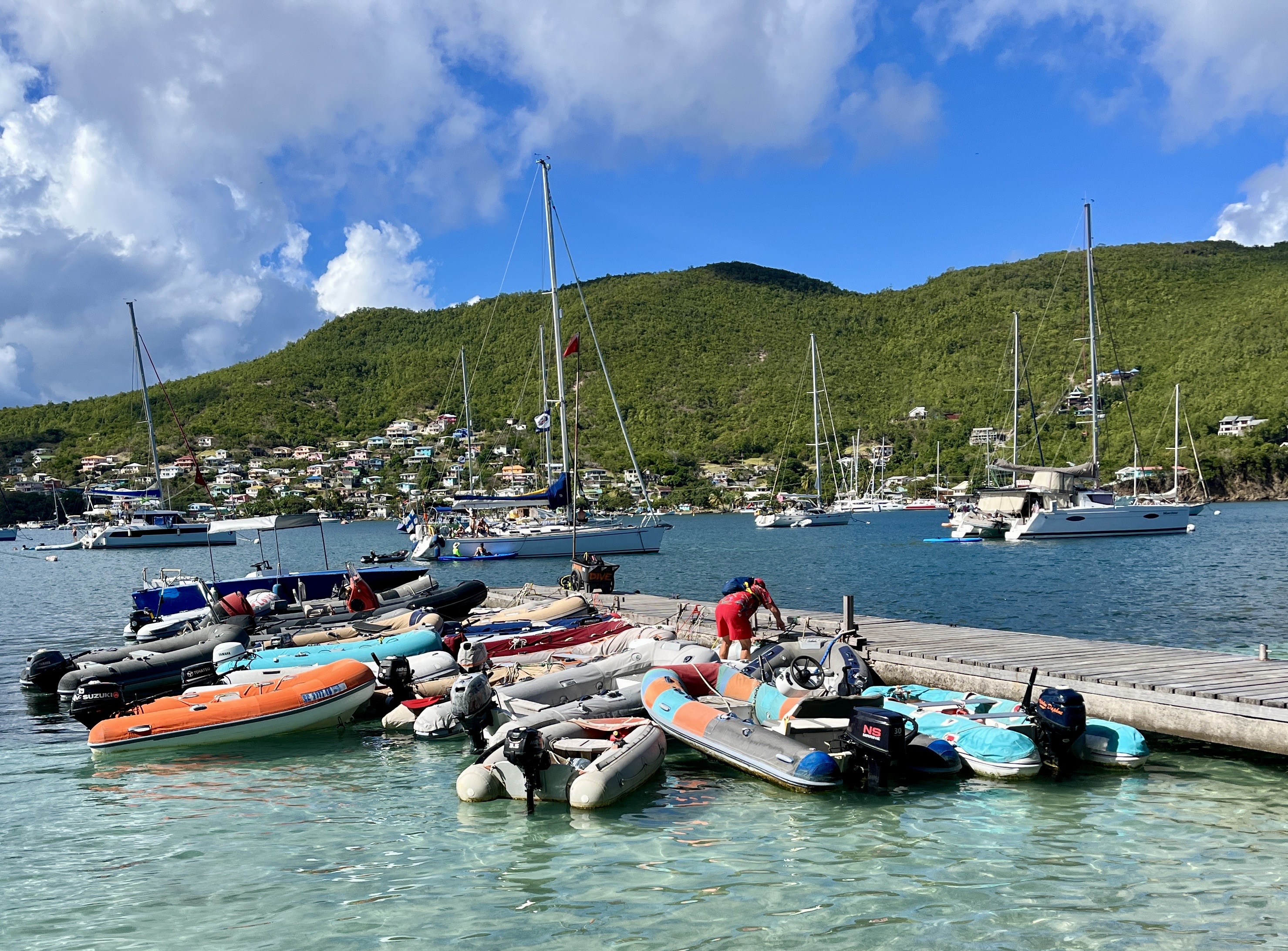 Rush hour in Bequia