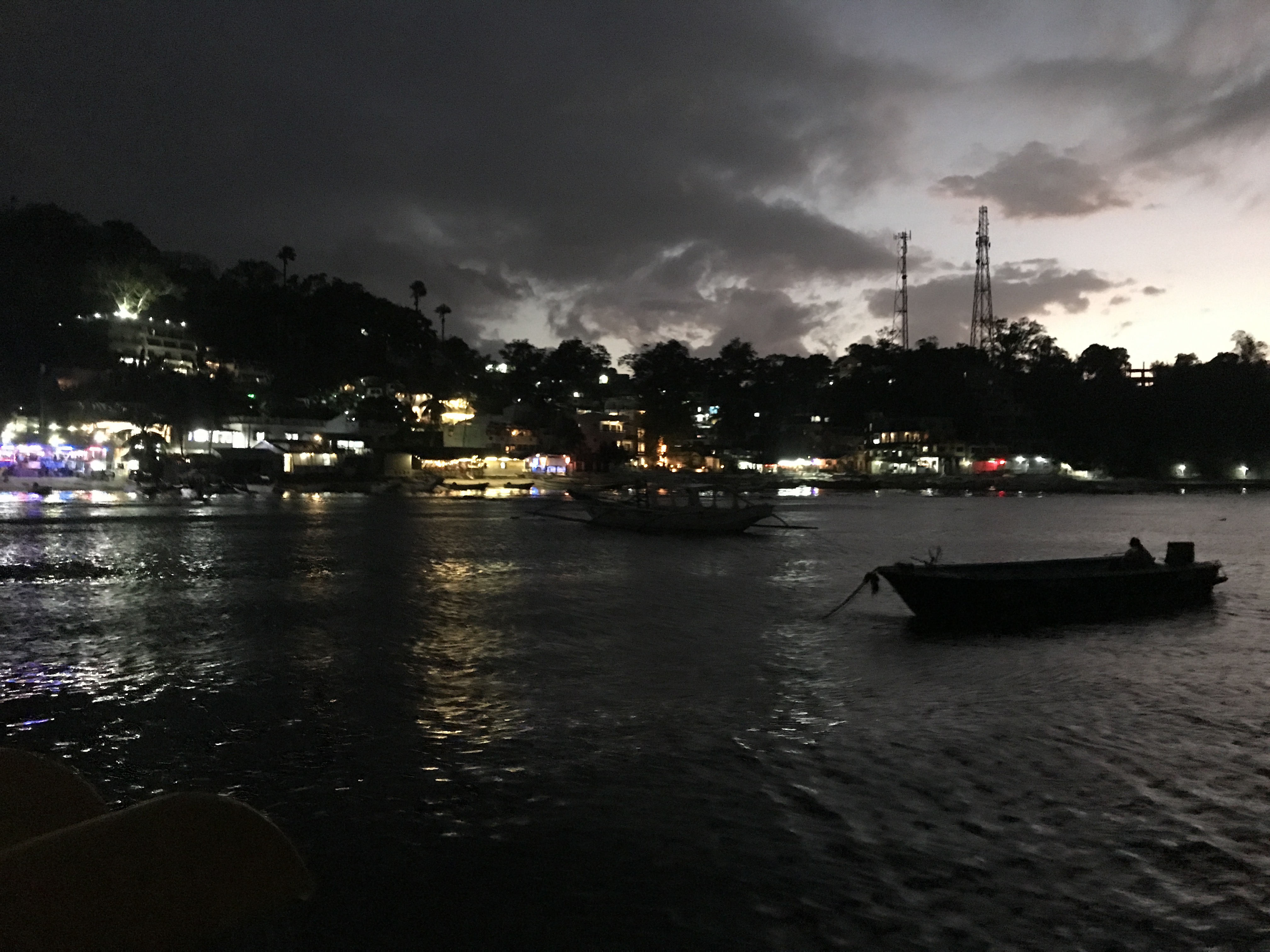 Sabang nightfall