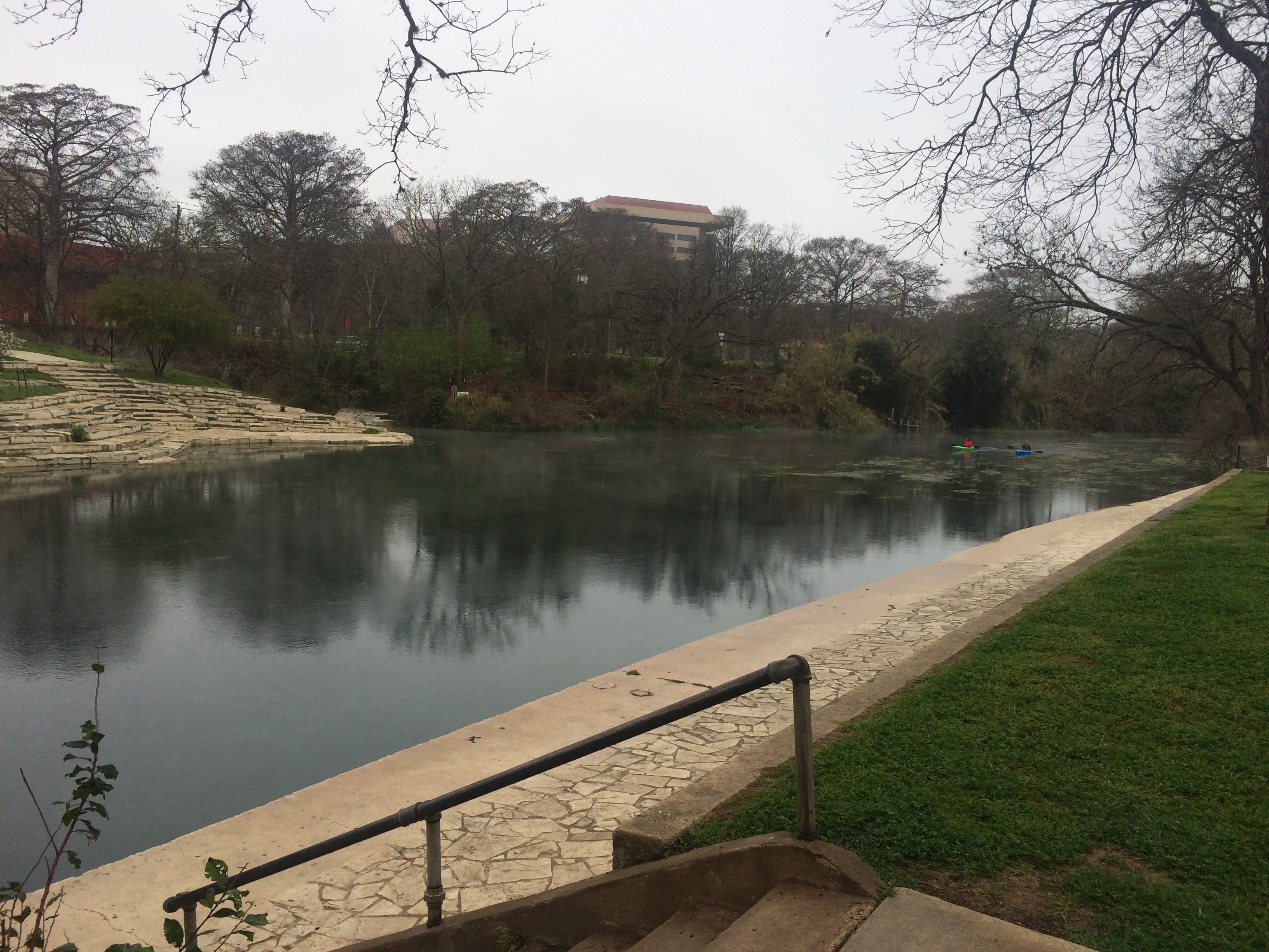 San Marcos River Looking Upstream