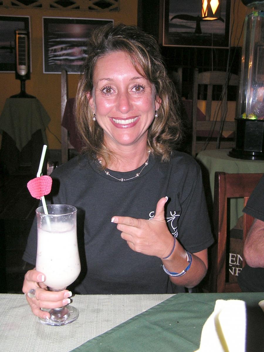 Sassy's favorite mudslide