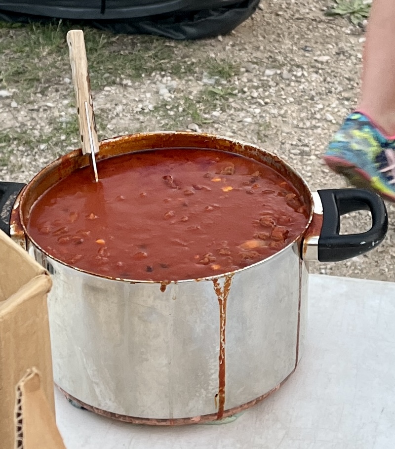 Scuba Chick’s tasty chili