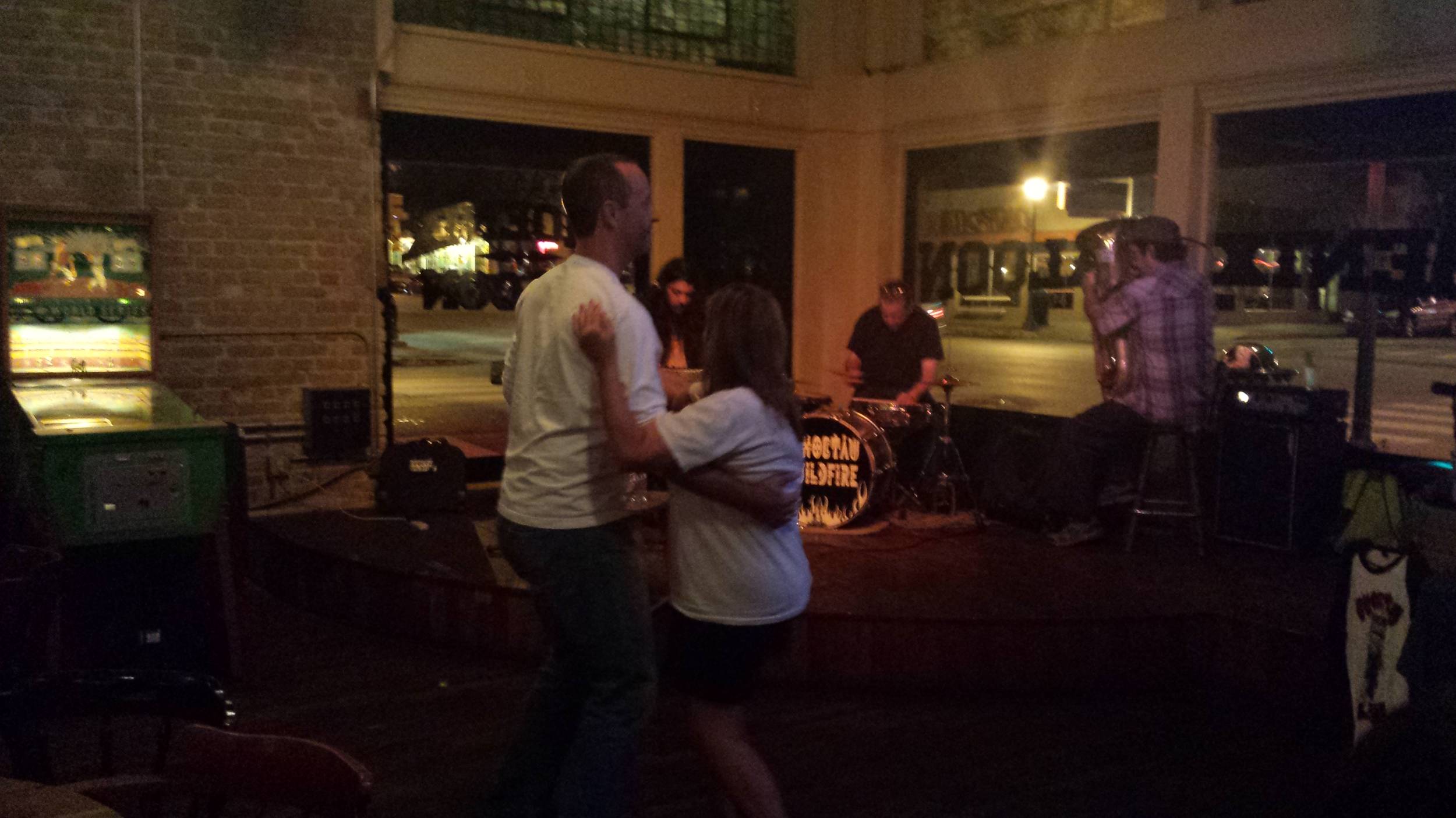Scubagirl dances with Steve