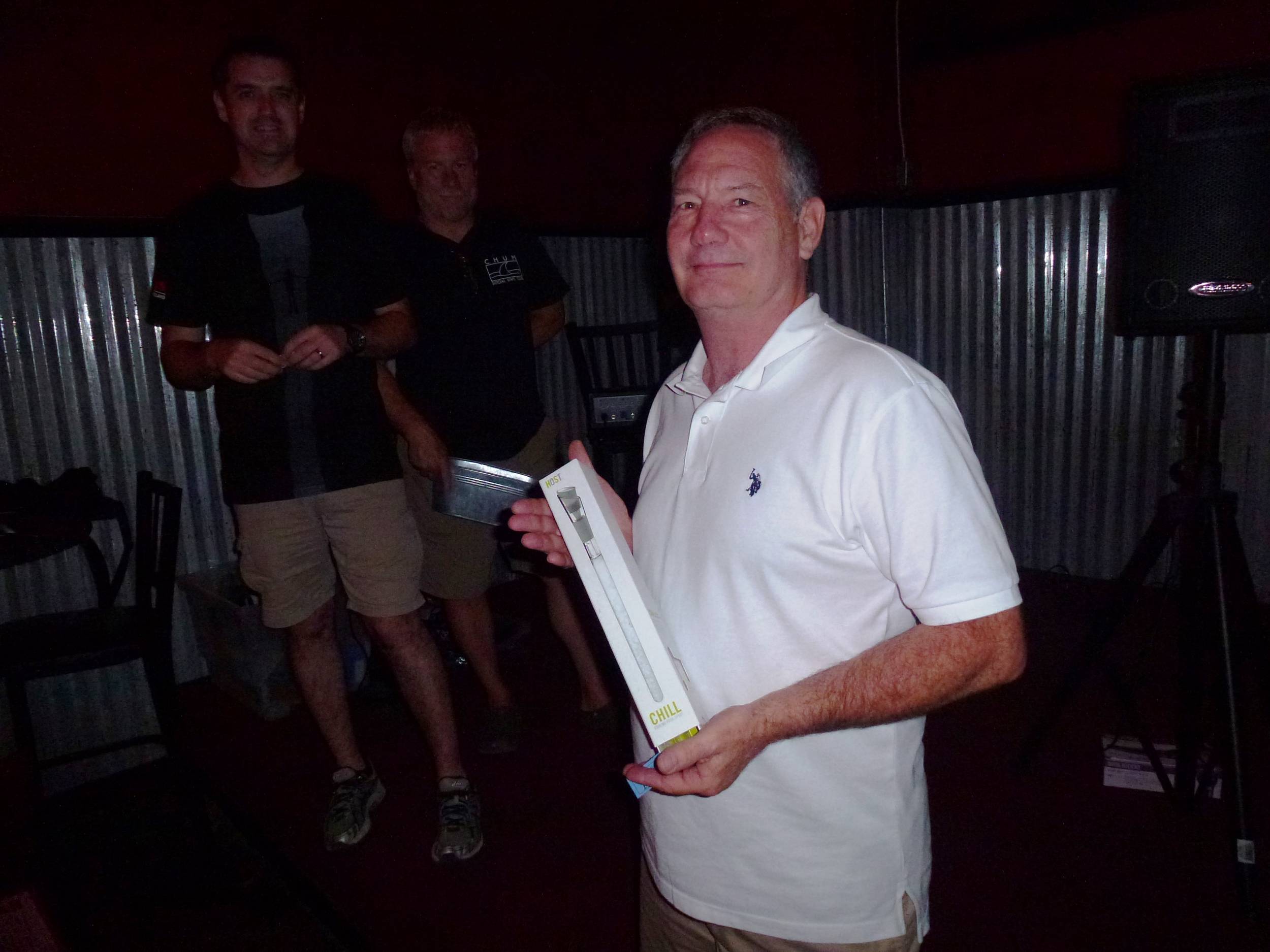 Sept 2015 - Congrats to couv on his door prize win