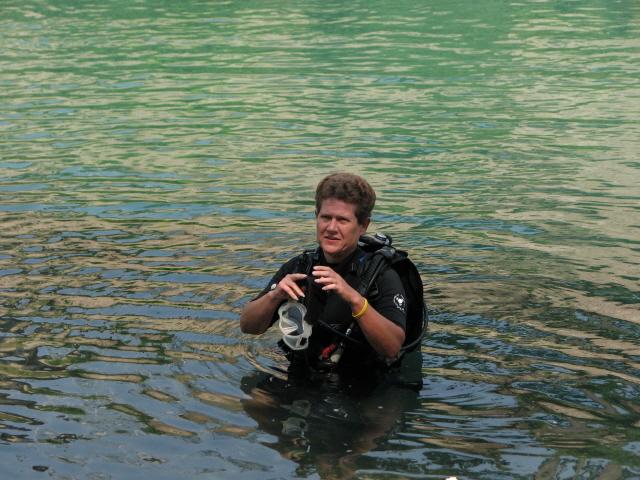 Shadow Diver before the dive