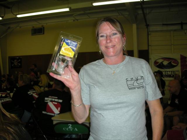 Sharksnak gets a door prize!