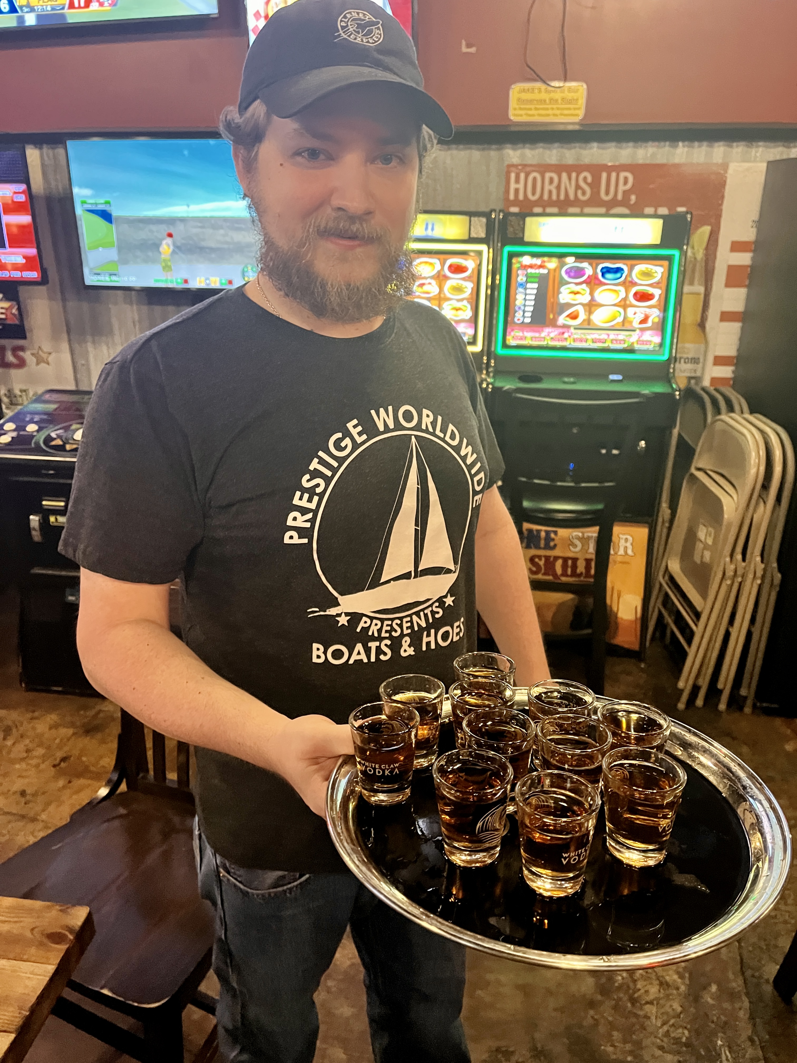 Shots on the house