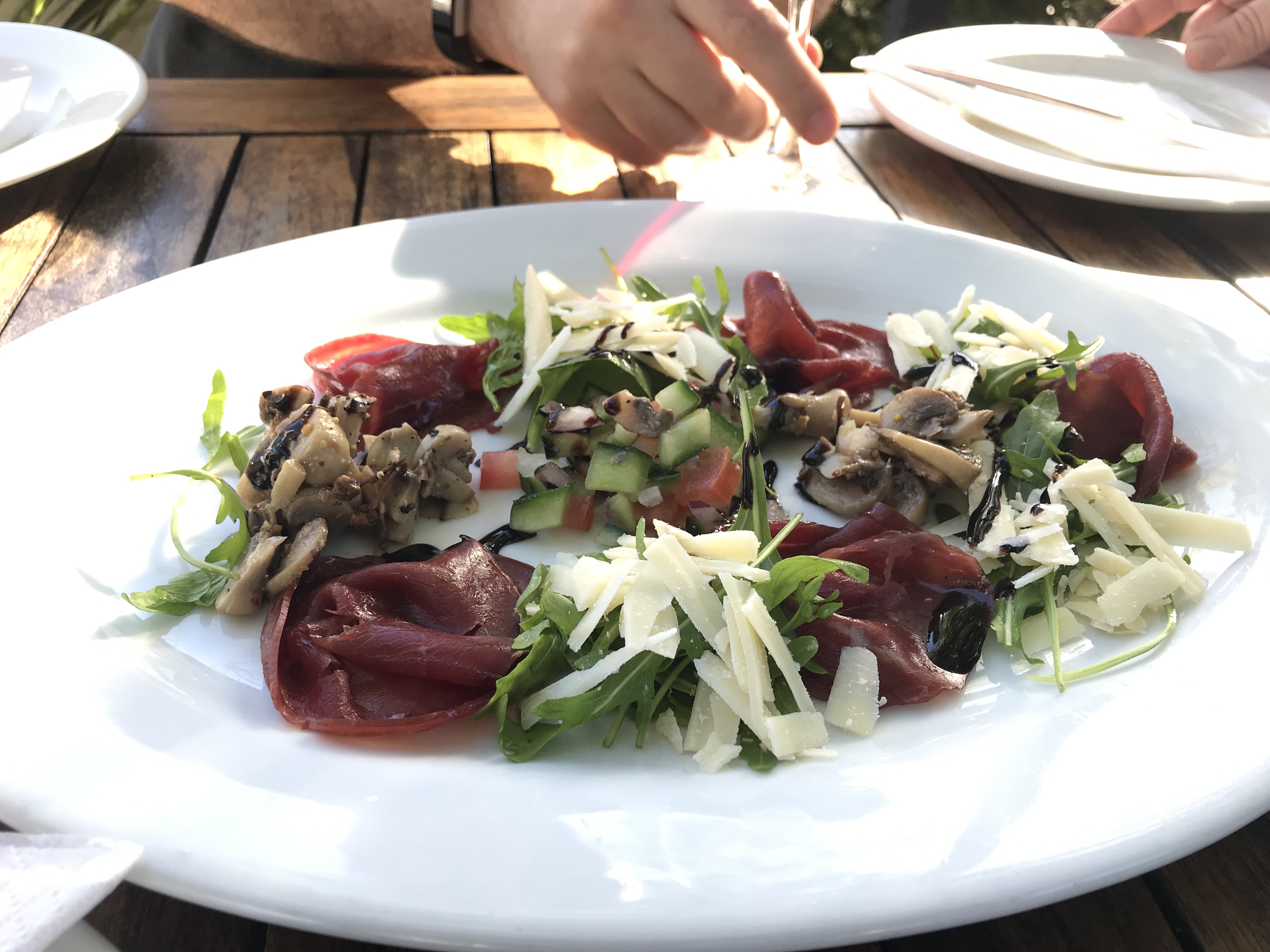 Springbock carpaccio