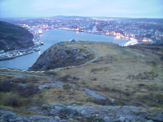 St Johns Newfoundland - view from Signal Hill