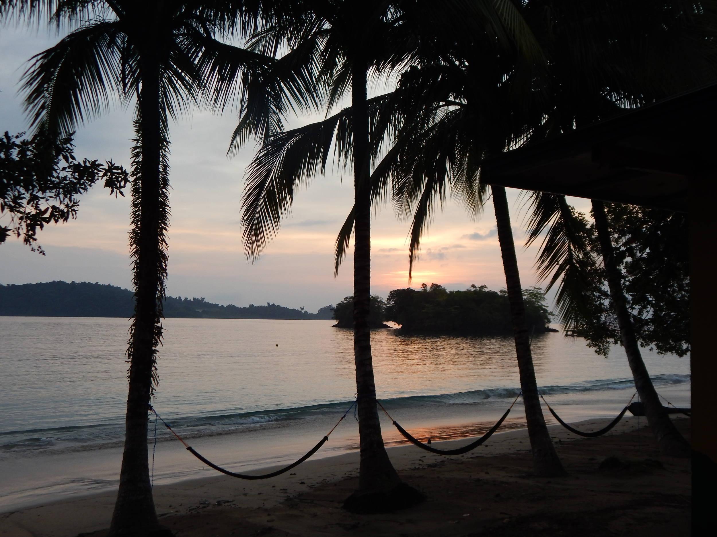 Sunset at Coiba Island