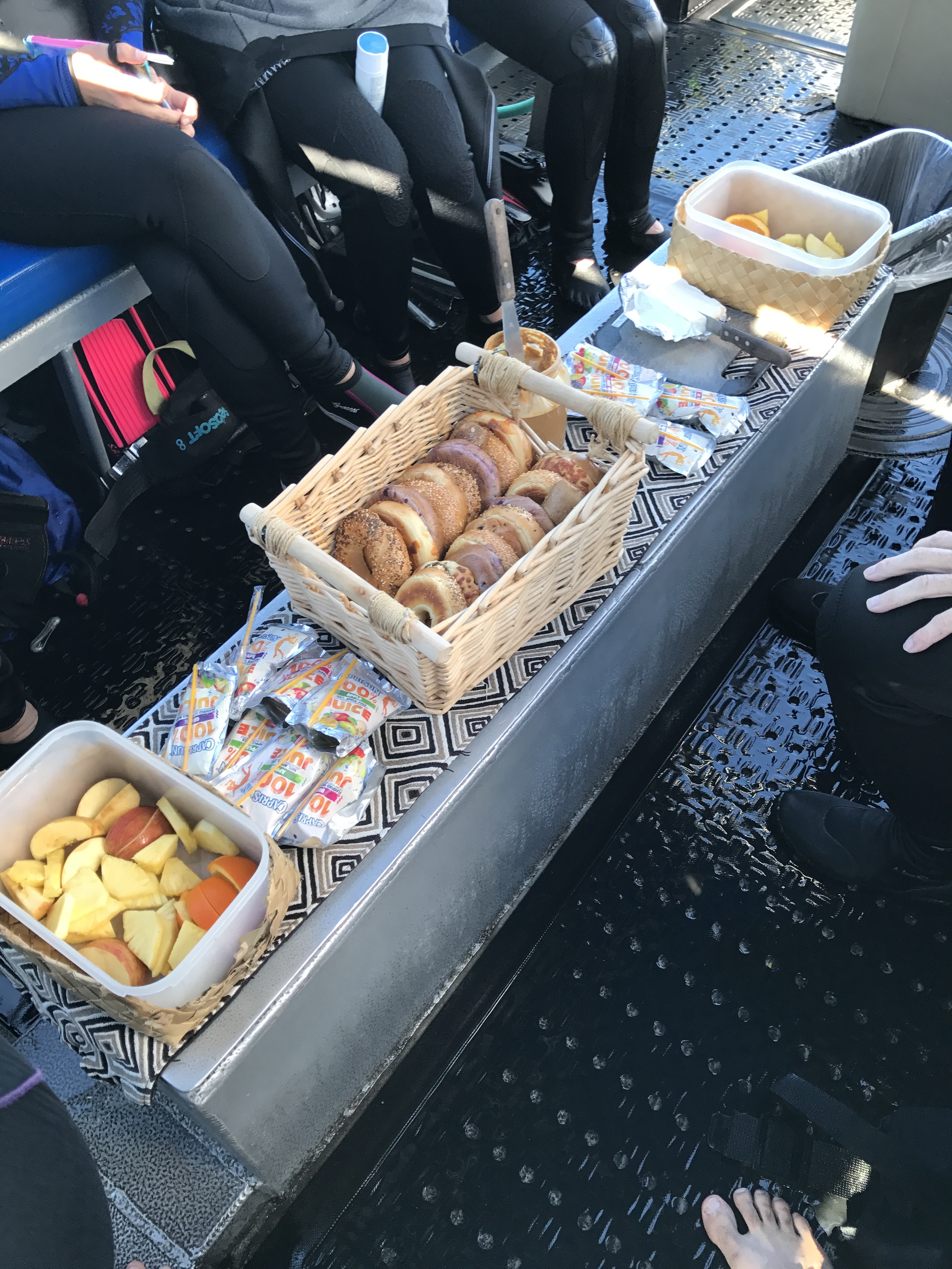 surface interval snacks
