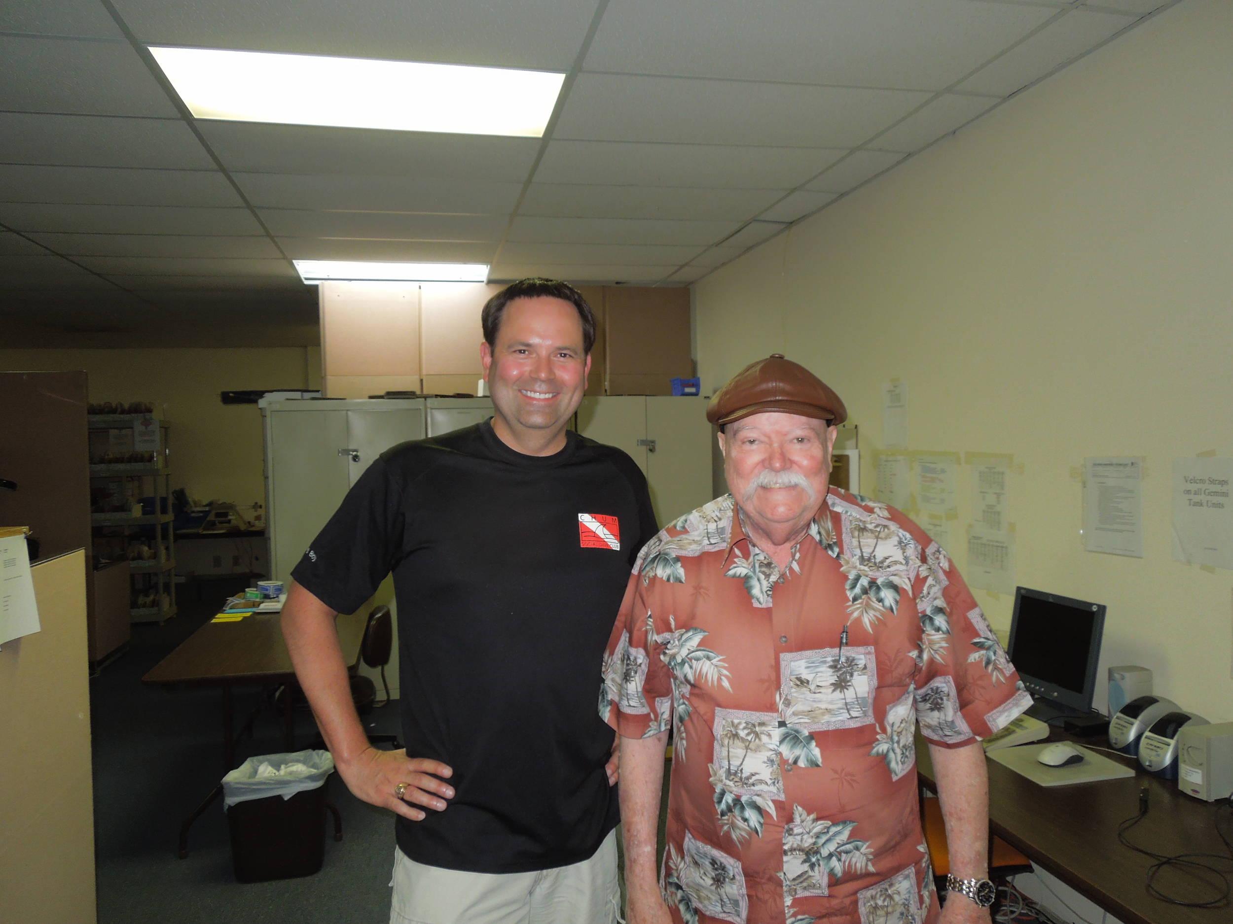 Sushi Boy and Mike Cochran