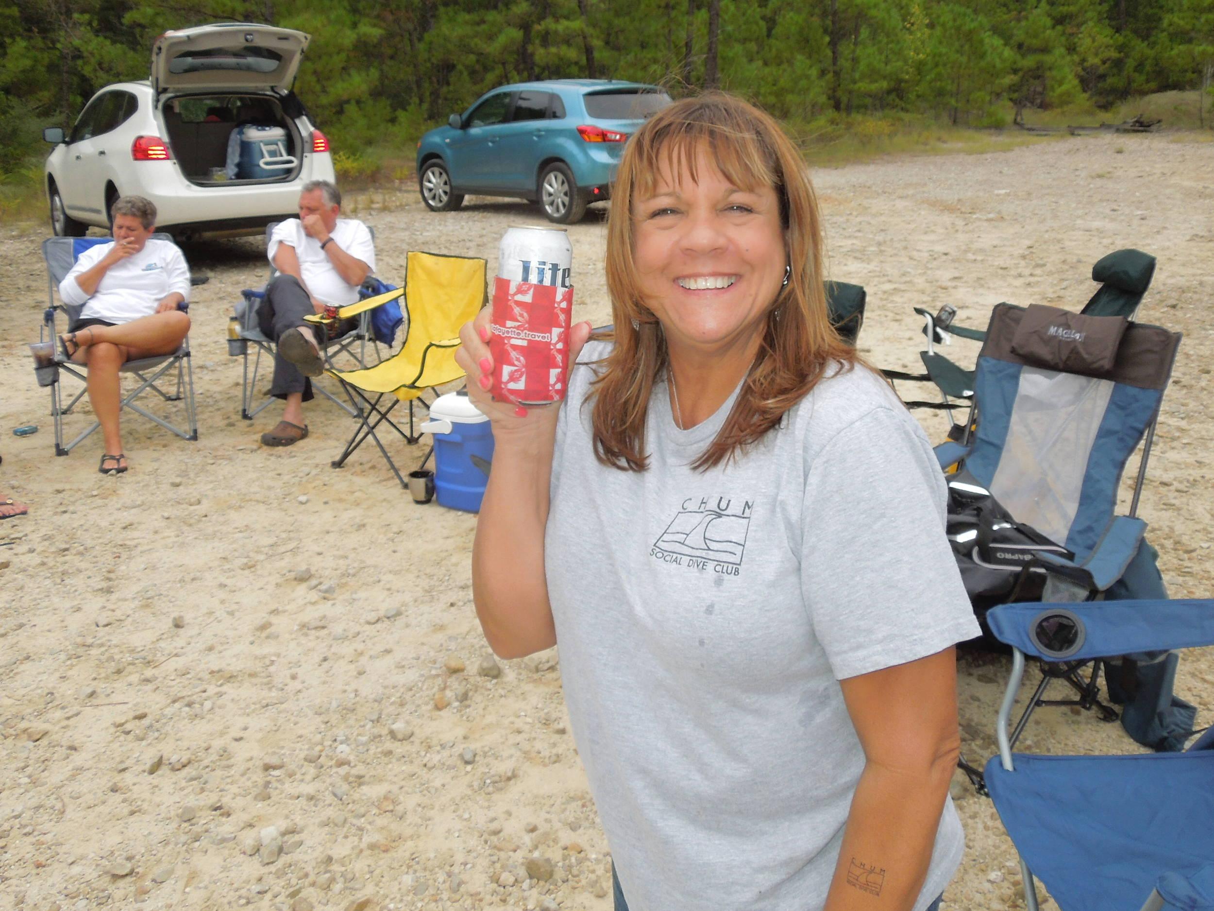 Susie has a "beer"